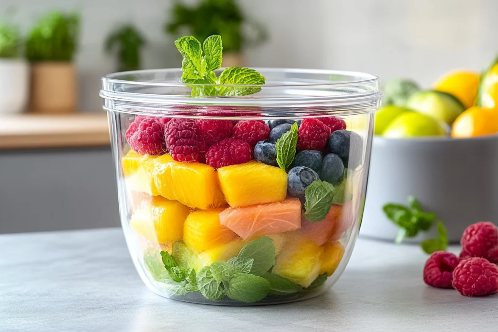 What does Chick-fil-A put in their fruit cups?
