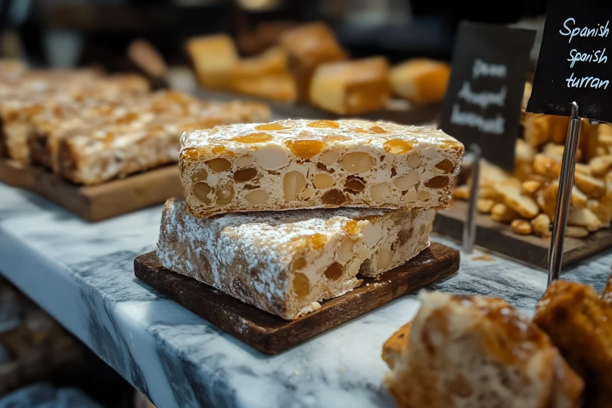 What is a Spanish turrón?