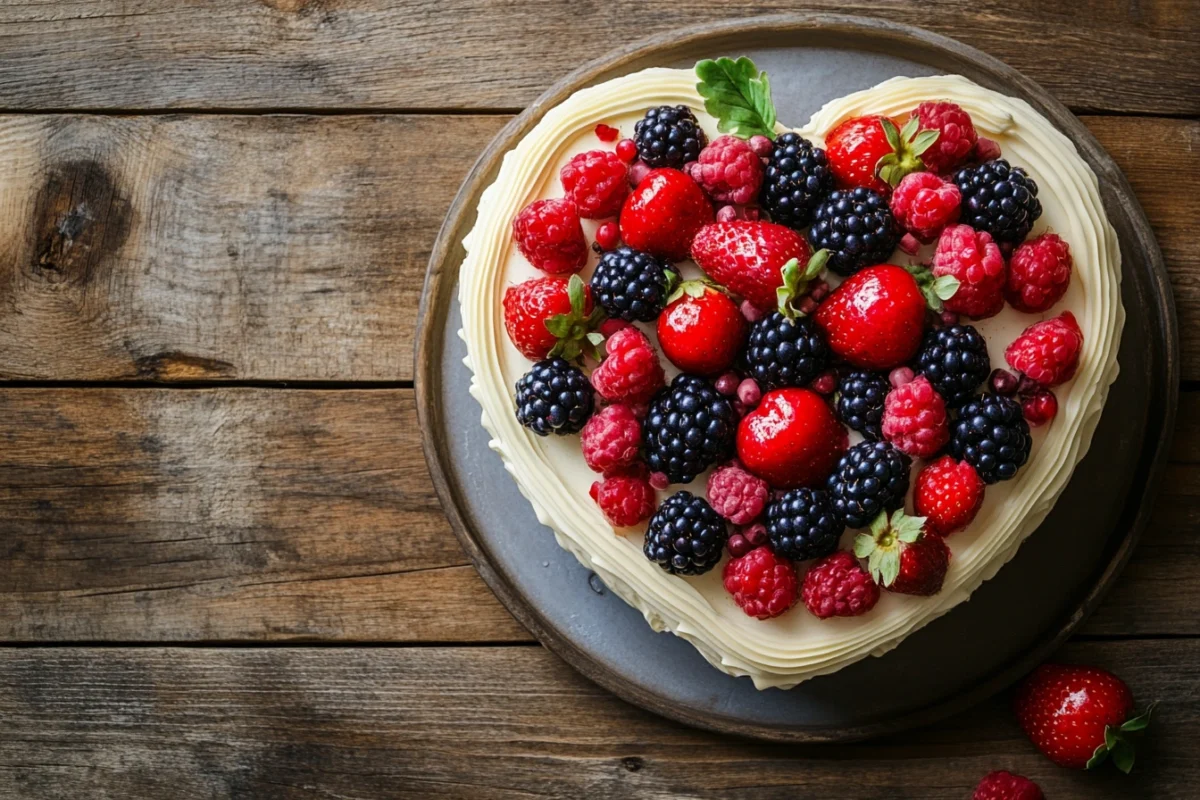 What size cake pan to use for vintage heart cake?