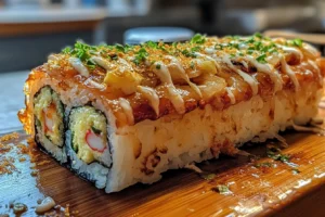 What is an Alaskan roll made of?