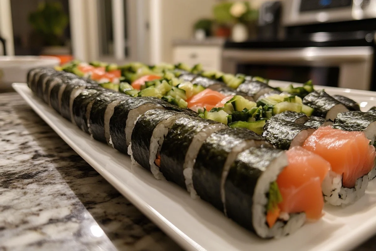 What is an Alaskan roll made of?