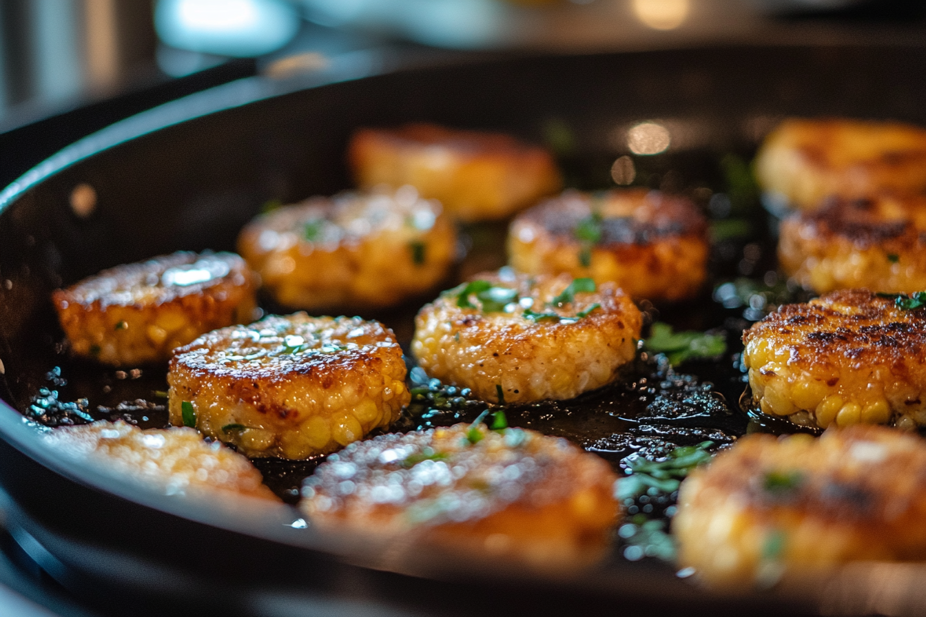 What are corn nuggets made from?