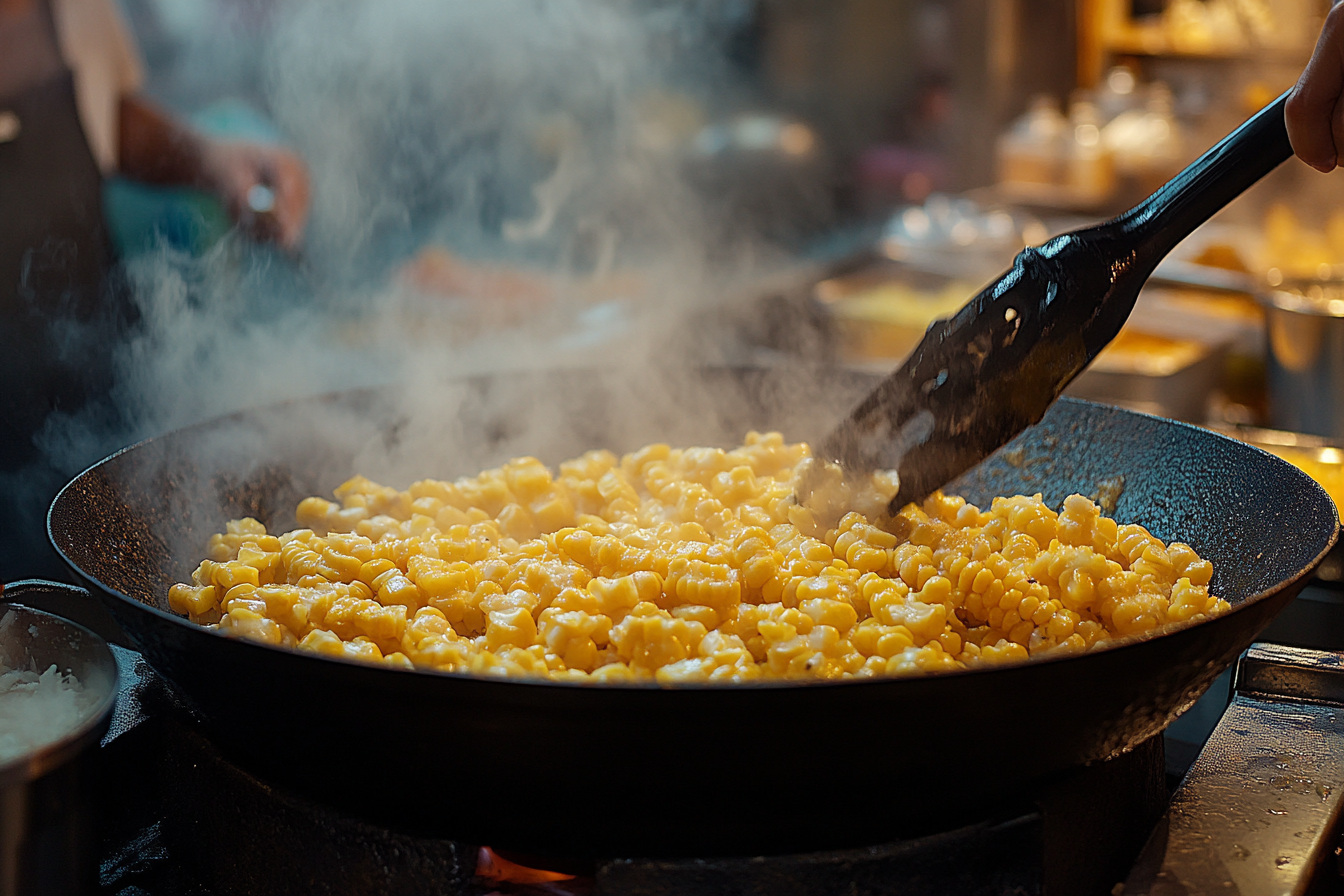 What are corn nuggets made from?