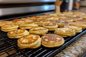 How long do you cook mini pancakes for?