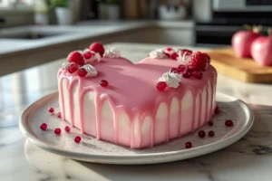 heart cake
