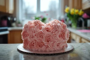 Are heart-shaped cakes trending?