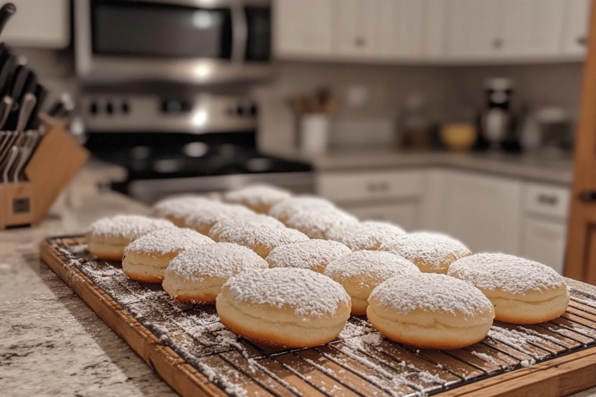 How many calories are in a powdered donut?