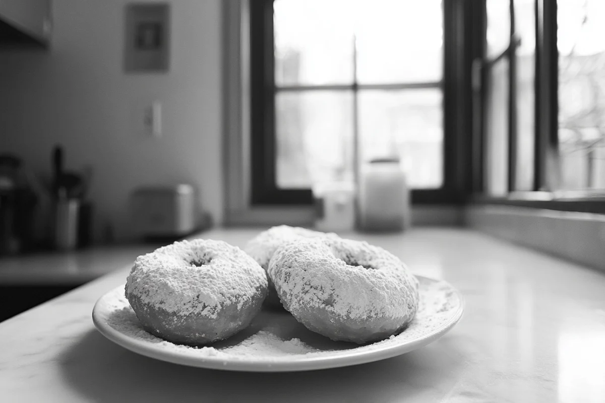 powdered donuts