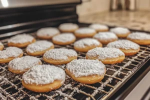 How many calories are in a powdered donut?