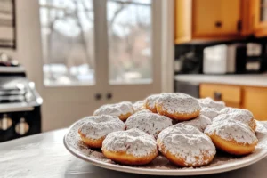 Is it better to use yeast or baking powder for donuts?