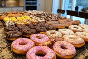 Is it better to use yeast or baking powder for donuts?