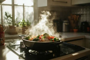 What ingredients of sinigang are mentioned in the selection?