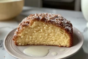 Is milk or water better for pound cake?