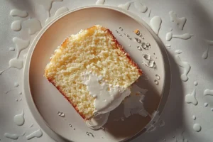 Is milk or water better for pound cake?
