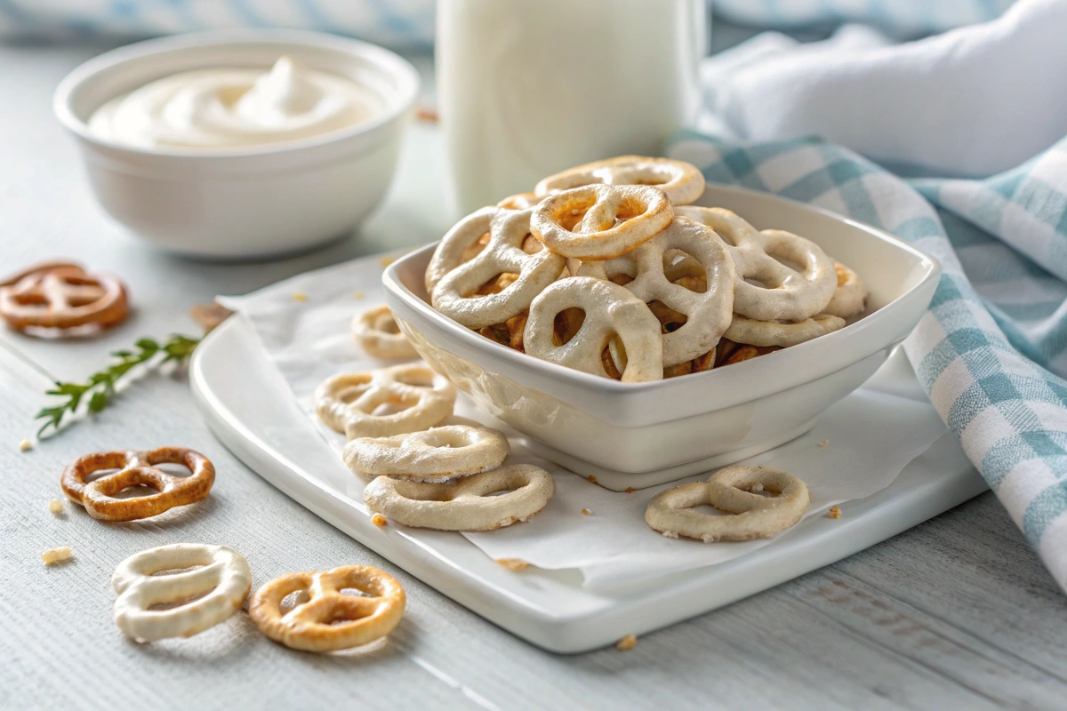 Are yogurt covered pretzels good for you