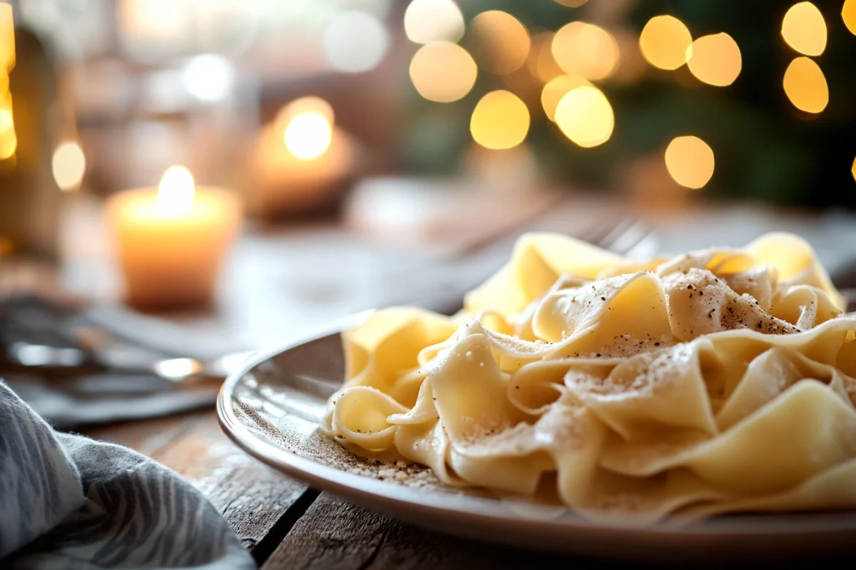 How do you pronounce pappardelle pasta?