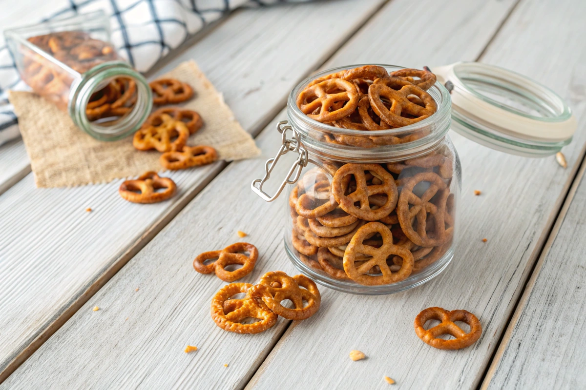 How long do yogurt pretzels last?