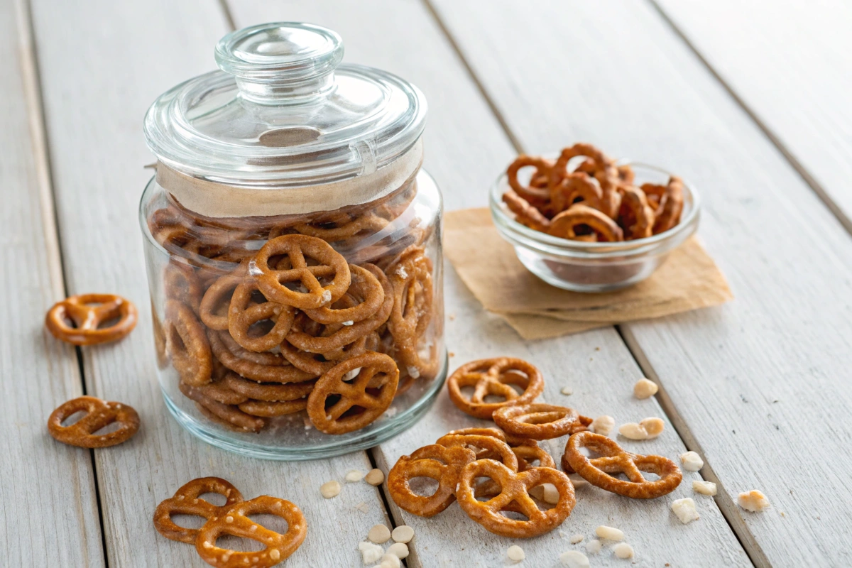 How long do yogurt pretzels last?