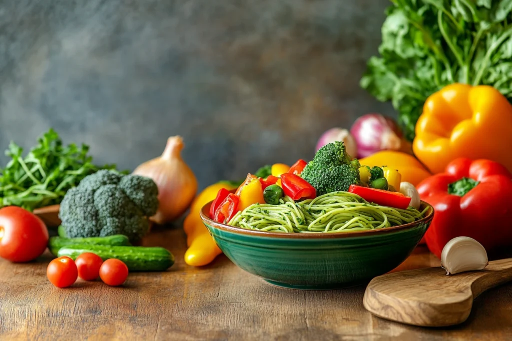 Is green spaghetti healthier?