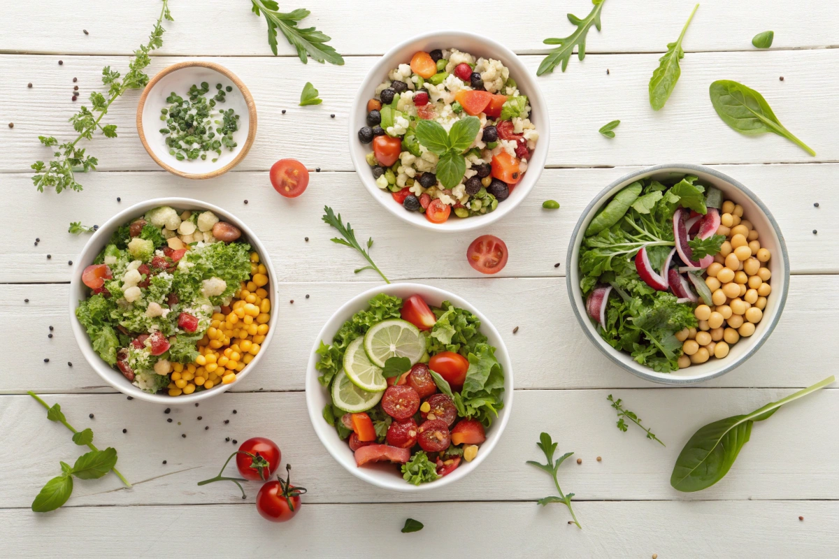 What are the 5 types of salads