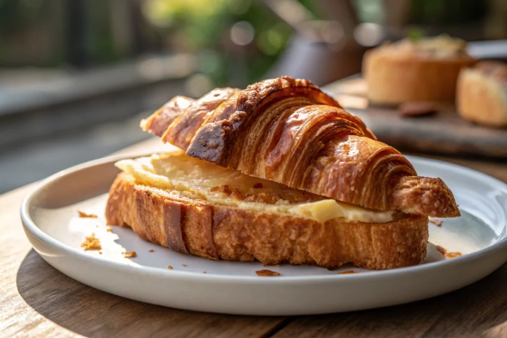 What is a croissant toast?