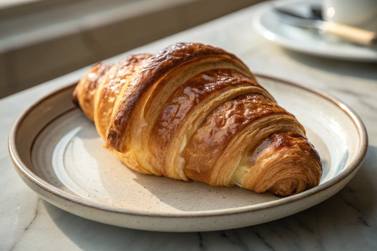 What is the best way to toast a croissant?