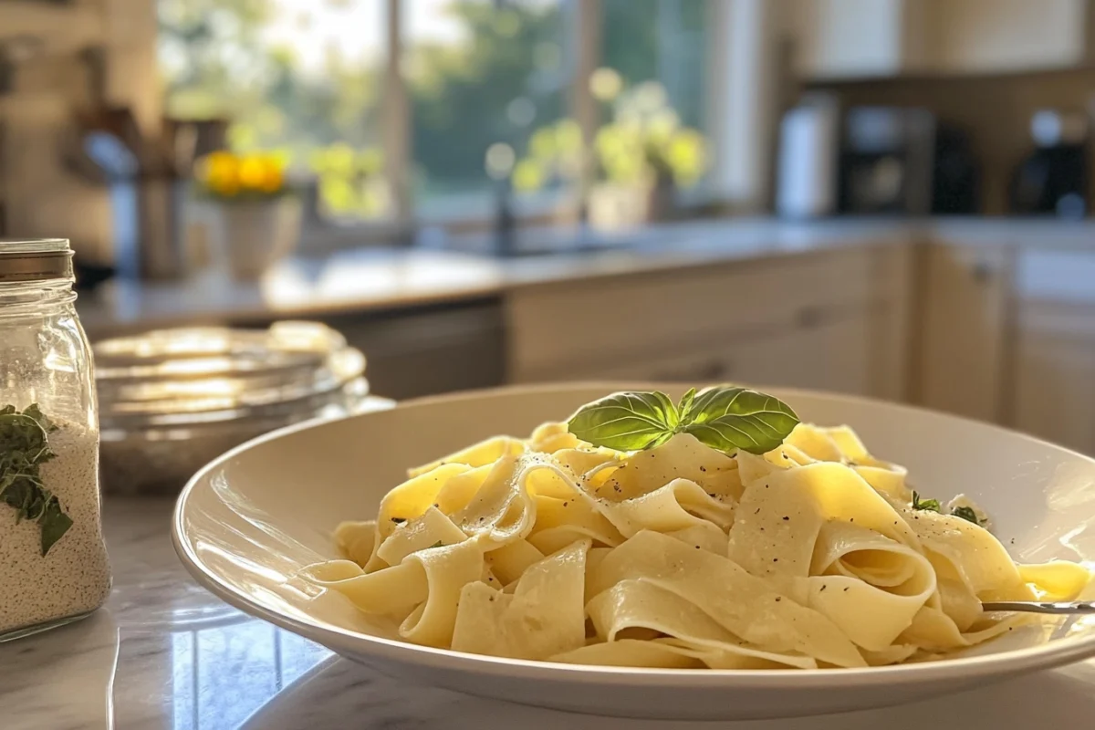 What kind of pasta is pappardelle?