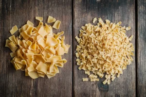 What's the difference between pappardelle and egg noodles