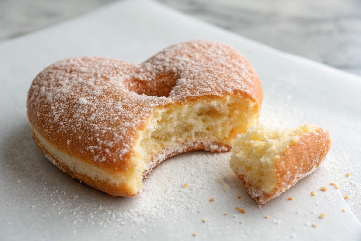 Heart-Shaped Sugar Donuts